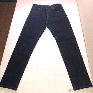 Uniqlo Men's Jeans, Skinny, Low rise, Ultra Stretch, Tapered, See measurements